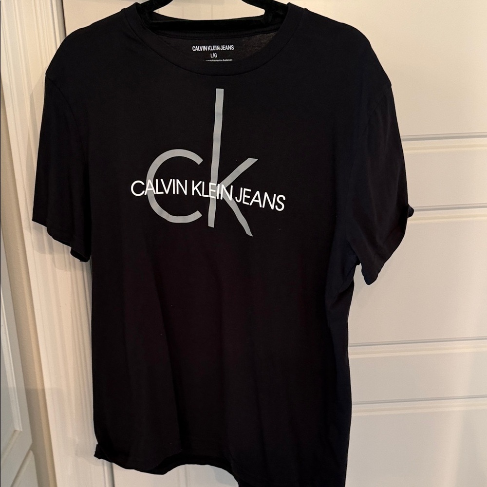 Calvin Klein Jeans Black Short Sleeve Tee